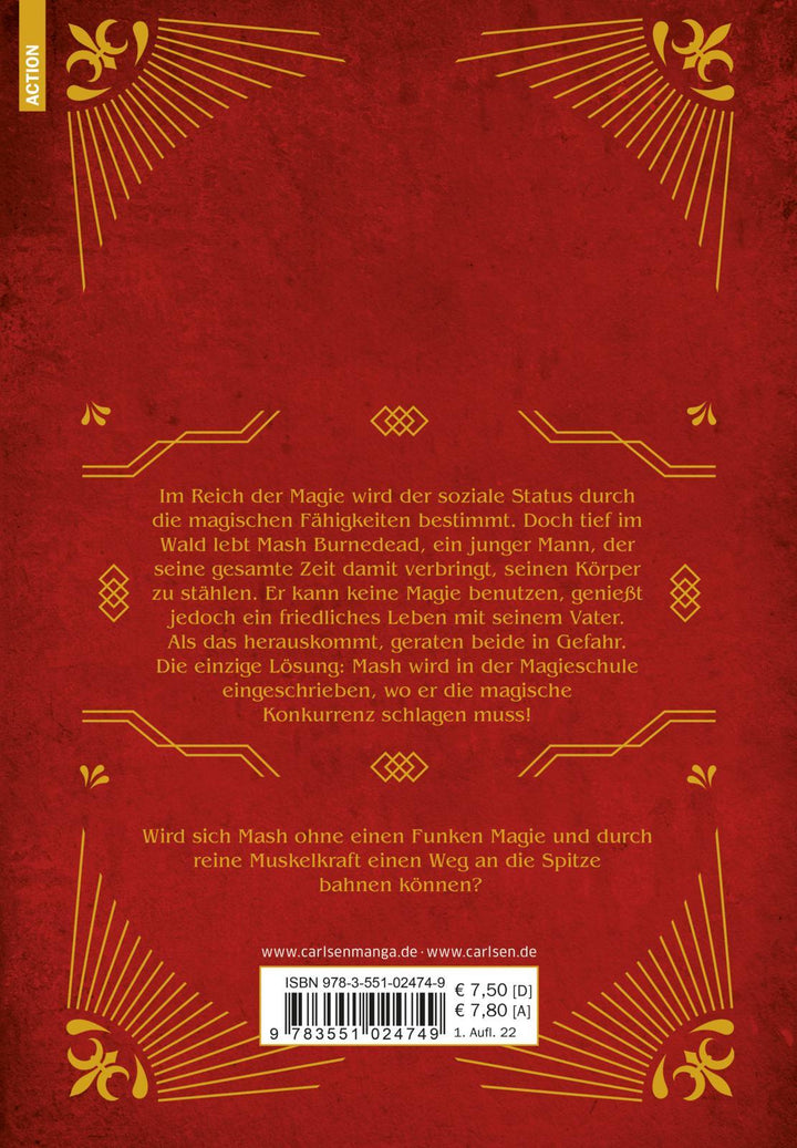 Mashle: Magic and Muscles 1 | Komoto, Hajime