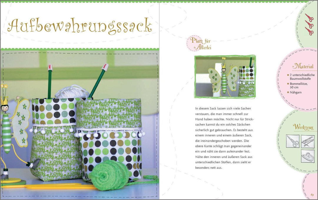 Der große Nadelzauber. Tolle Nähideen für Mädels. Mit und ohne Nähmaschine. ...