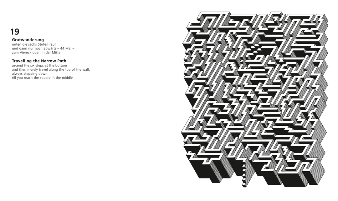 Meisterhafte Labyrinthe. 80 handgezeichnete Irrgärten zum Nachzeichnen und A...