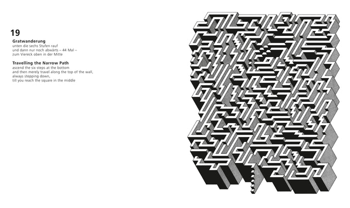 Meisterhafte Labyrinthe. 80 handgezeichnete Irrgärten zum Nachzeichnen und A...