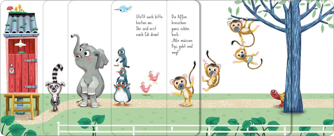 Der ganze Zoo geht aufs Klo | Taube, Anna