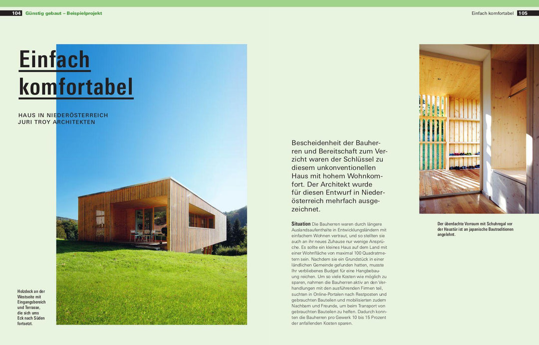 Günstig bauen | Rühm, Bettina