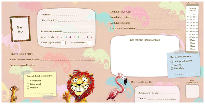 Mein großes Zoo Kindergarten-Freundebuch | Schoenwald, Sophie