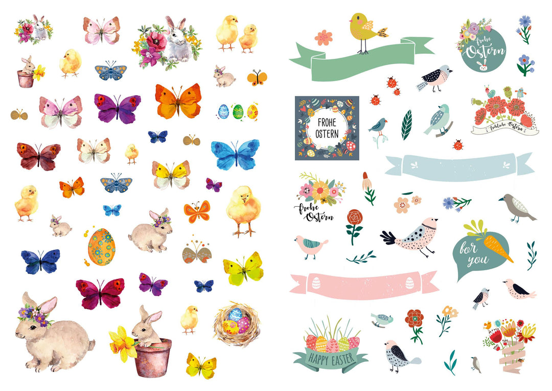 Frühlings-Sticker-Traum | -