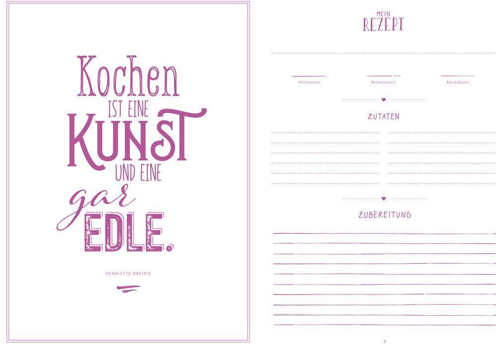Meine liebsten Rezepte - Einschreibbuch (Beeren) | -