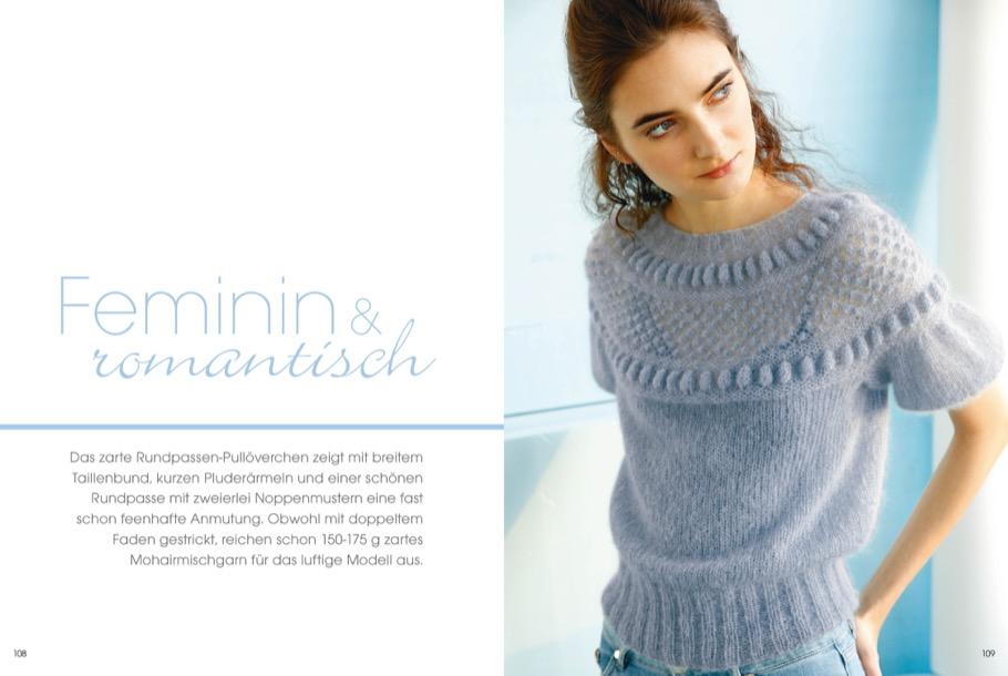 Pullover mit Rundpassen stricken | Trade, Rebecca