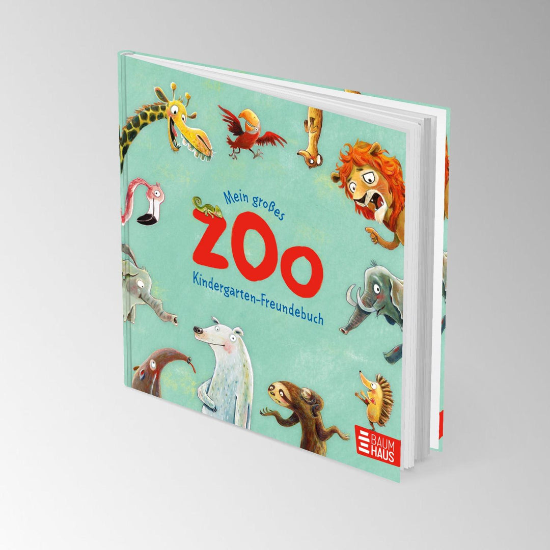 Mein großes Zoo Kindergarten-Freundebuch | Schoenwald, Sophie