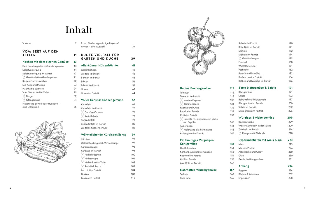 Das große Garten-Gemüse-Buch | Nagel, Cynthia