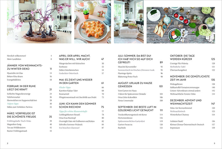 Mein perfektes Landhausjahr | Mayrhofer-Kadlicz, Nora