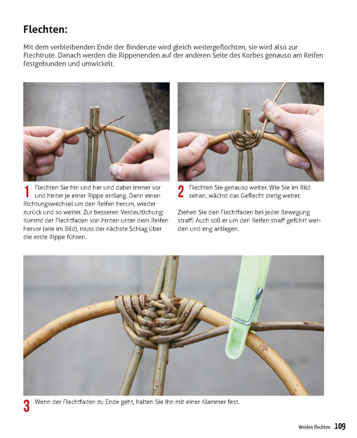 Weidenkörbe flechten | Ridgeon, Jonathan