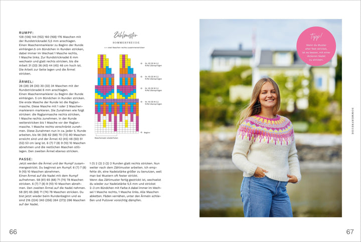 Runastrikk | Sommerfelt, Runa