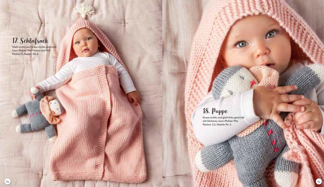 Babykleidung supereinfach selber stricken! 1 Prinzip - 30 niedliche Modelle ...