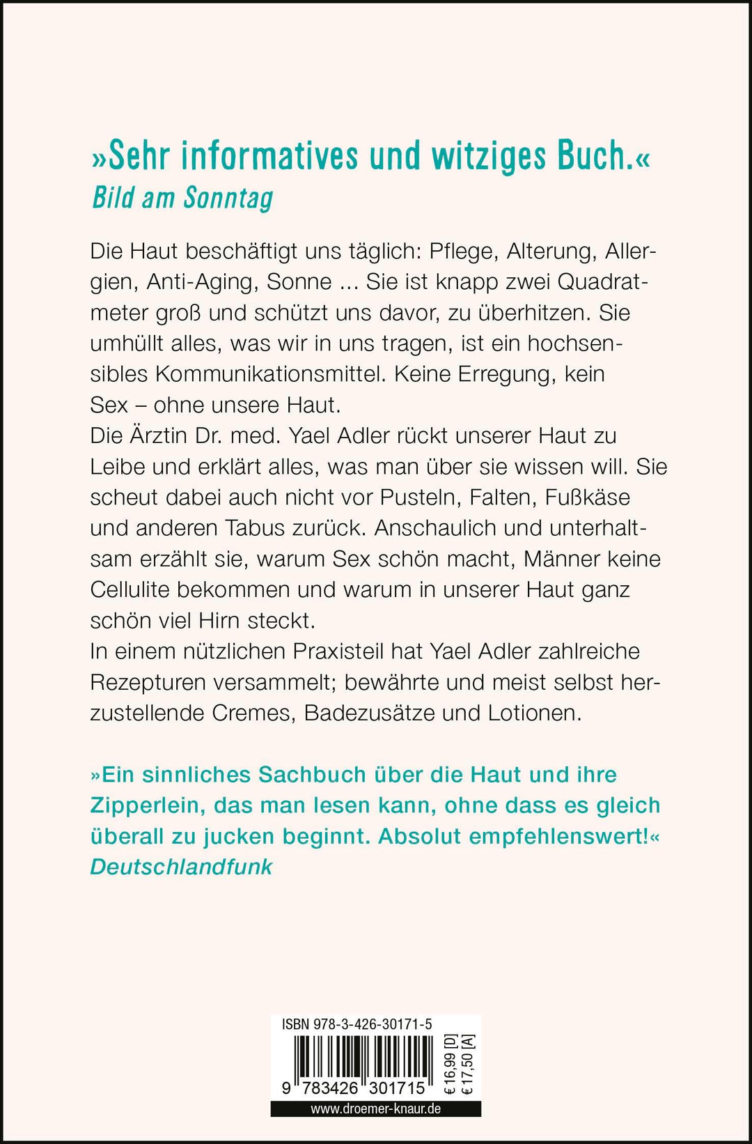 Haut nah | Adler, Yael