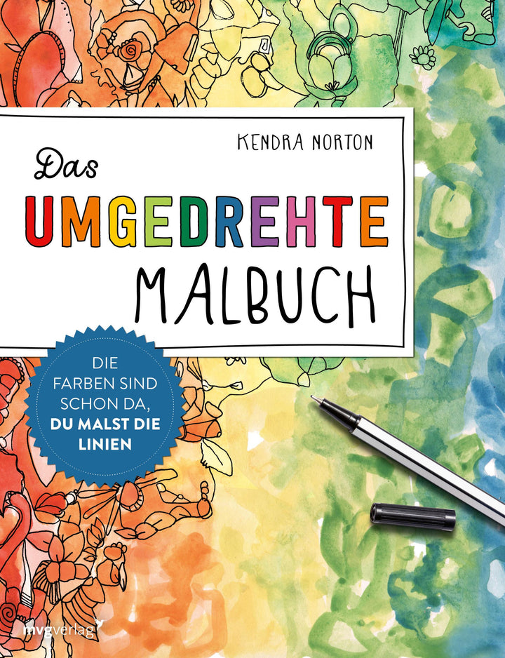 Das umgedrehte Malbuch | Norton, Kendra