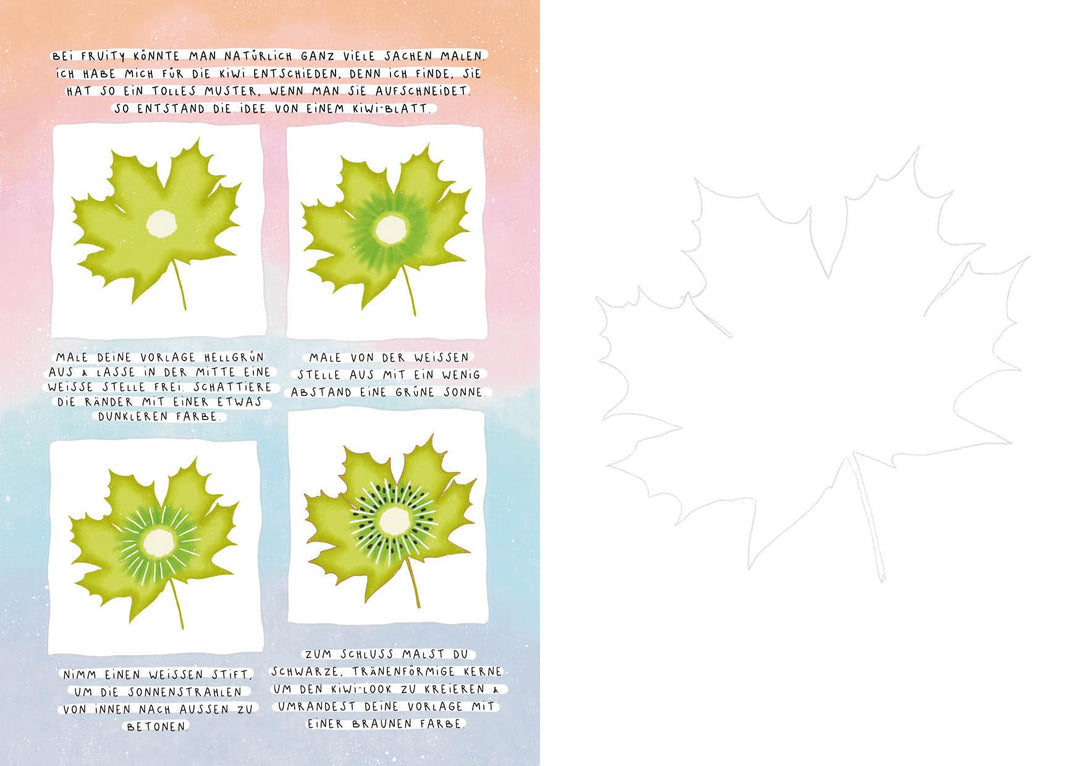 Dein verrücktes Zeichenbuch - Draw me ... fruity, slimy, shiny, planty - Von...