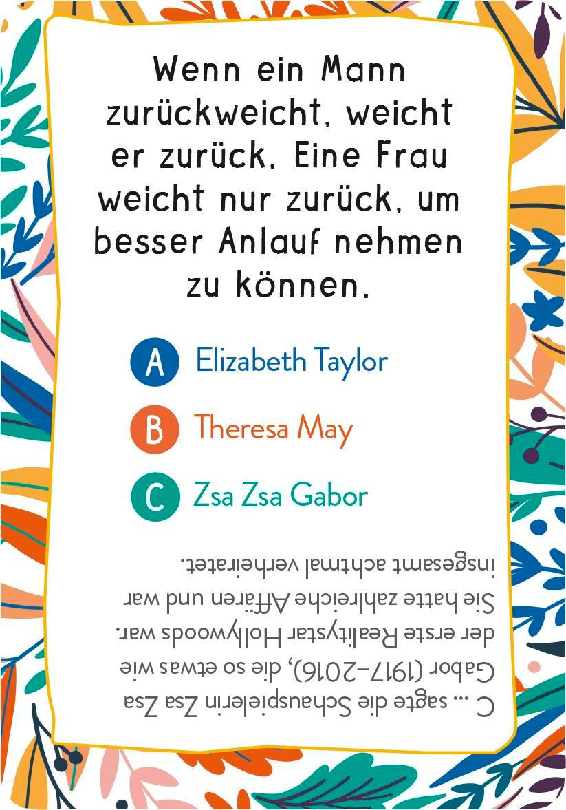 Wer hat's gesagt?! 99 Weisheiten kluger, mutiger und starker Frauen | -