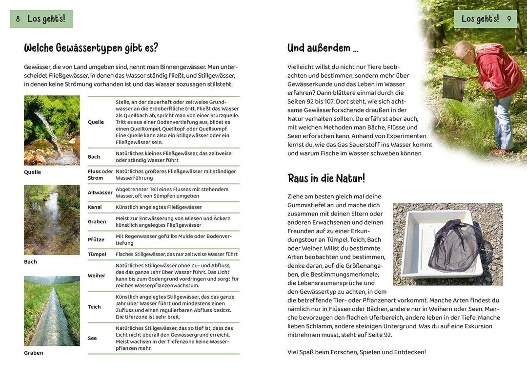 Was lebt an Bach und Teich? Kindernaturführer | Saan, Anita van