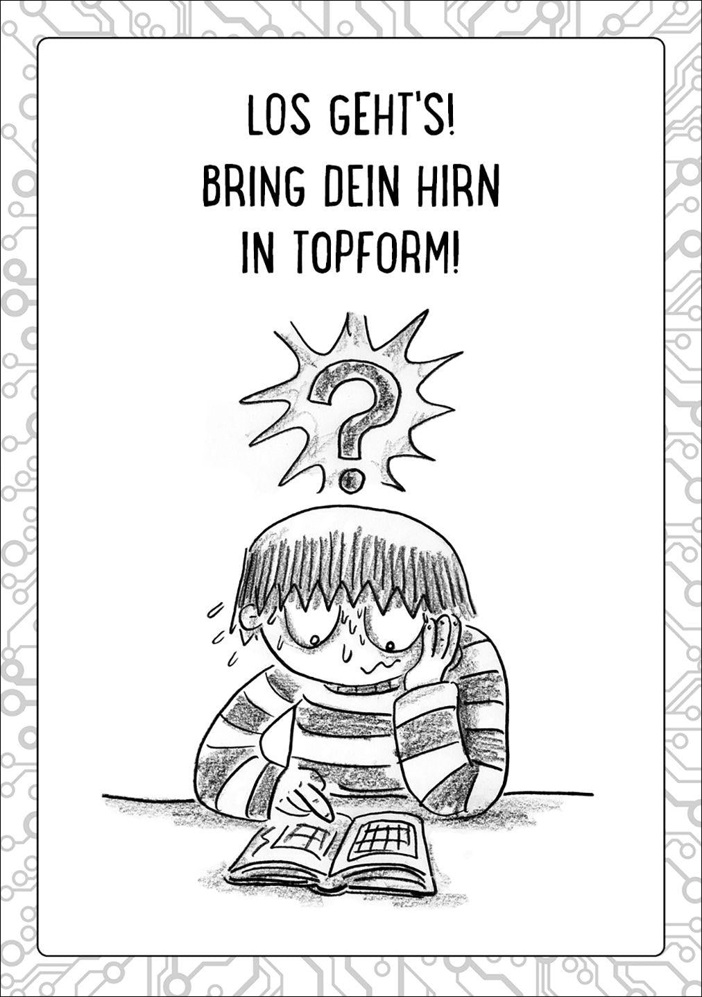 Der große Logiktest für Kinder - Bring dein Hirn in Topform! | Moore, Gareth