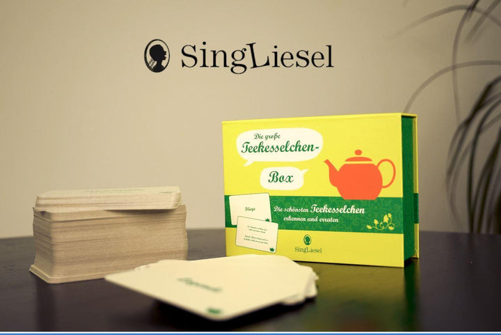 Die große Teekesselchen-Quiz-Box für Senioren. Der Spiele-Klassiker. Das Spi...