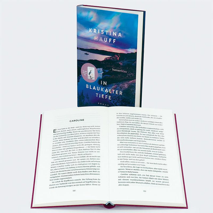 In blaukalter Tiefe | Hauff, Kristina