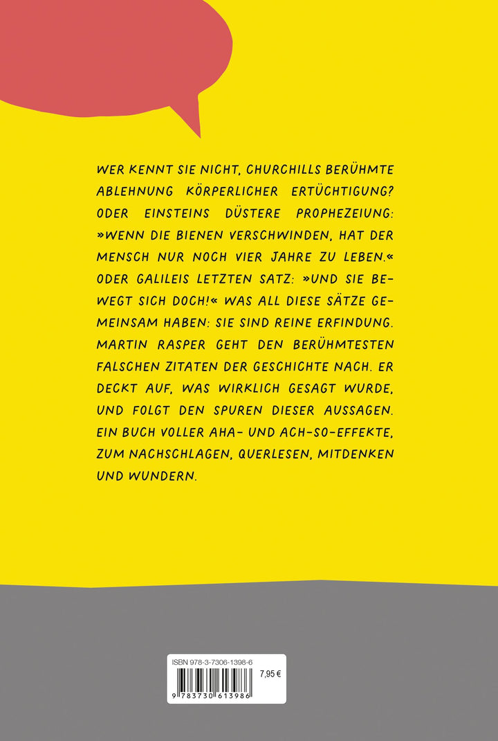 Das Buch der falschen Zitate. 'No Sports' hat Churchill nie gesagt. Mit eine...