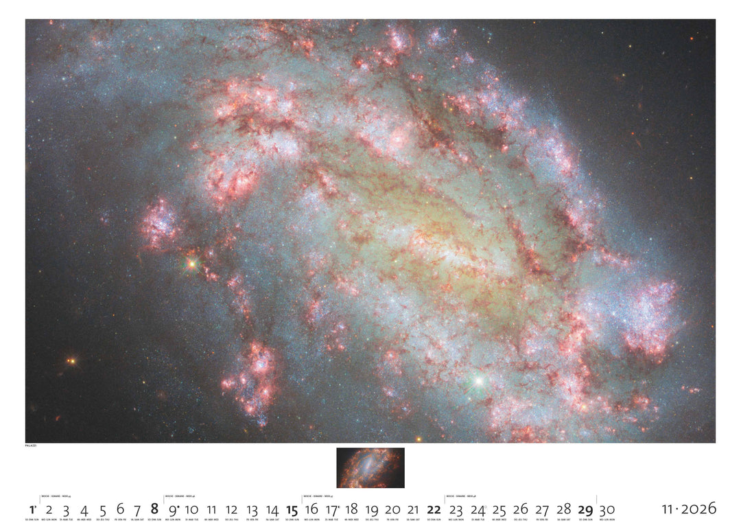 Sternzeit 2026 - Bild-Kalender - Poster-Kalender - 70x50 | Mokler, Felicitas