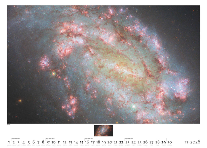 Sternzeit 2026 - Bild-Kalender - Poster-Kalender - 70x50 | Mokler, Felicitas