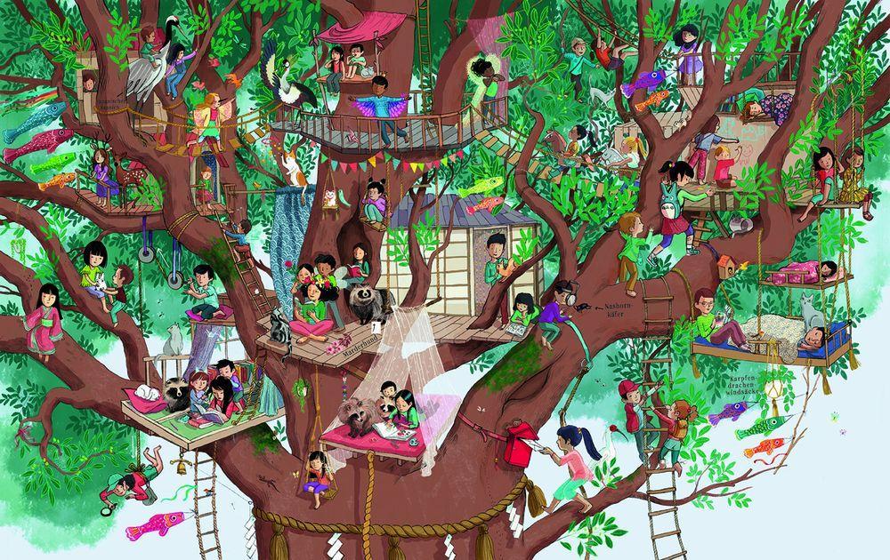 Der große Baumhauswettbewerb | Garoche, Camille