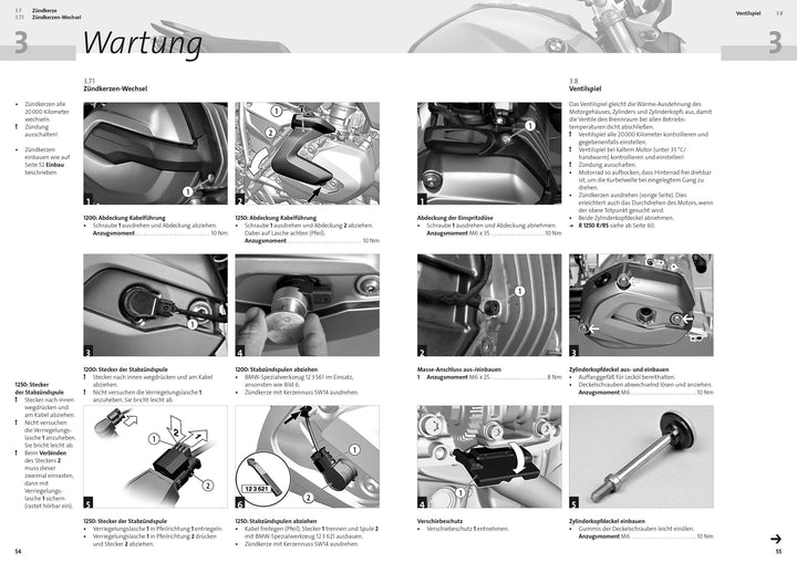 BMW R 1200 R, BMW R 1250 R, BMW R 1200 RS, BMW R 1250 RS Reparaturanleitung ...