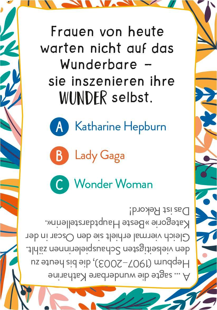 Wer hat's gesagt?! 99 Weisheiten kluger, mutiger und starker Frauen | -