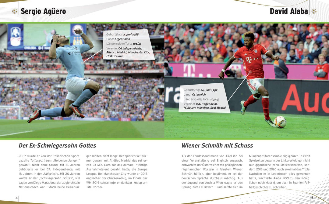 100 Top-Fußballer - Die besten Spieler des 21. Jahrhunderts | Dreisbach, Jen...