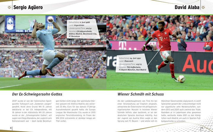 100 Top-Fußballer - Die besten Spieler des 21. Jahrhunderts | Dreisbach, Jen...