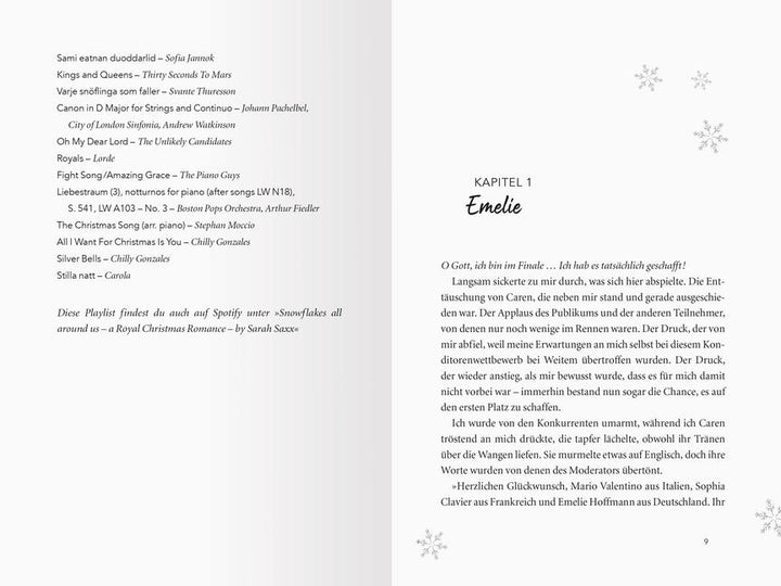 Snowflakes All Around Us. A Royal Christmas Romance (Wunderschöne Winter-Rom...