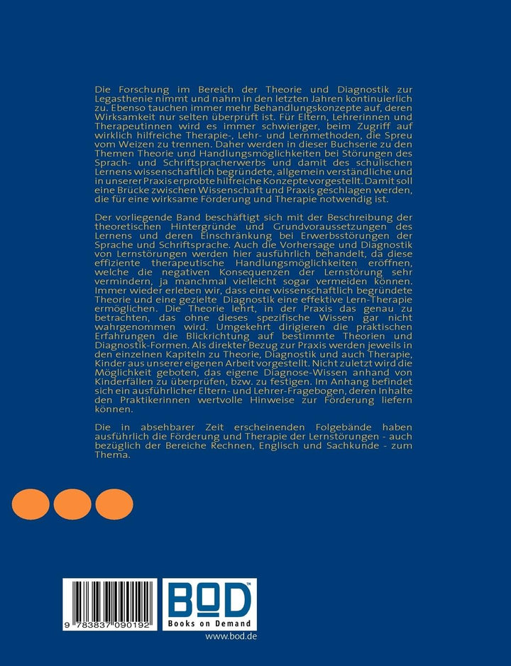 Bessere Schulerfolge für legasthene und lernschwache Schülerinnen durch Förd...