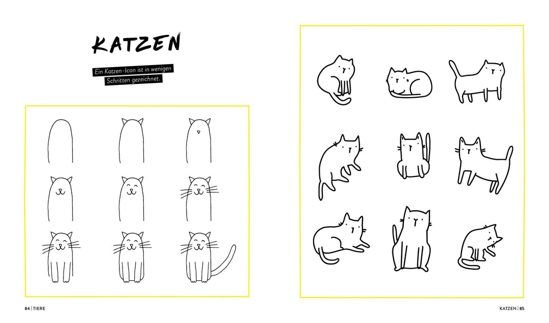 Let's sketch! Super easy! 1500 Sketchnotes | -