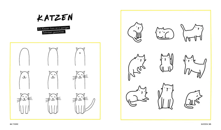 Let's sketch! Super easy! 1500 Sketchnotes | -