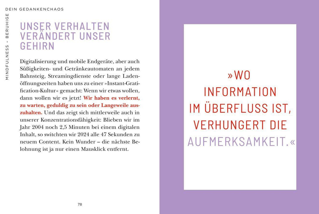Die 1-Minuten-Strategie gegen mentale Erschöpfung | Nussbaum, Cordula