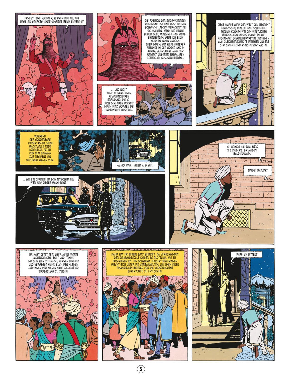 Blake und Mortimer 13: Die Sarkophage des 6. Kontinents, Teil I: Alte Bekann...