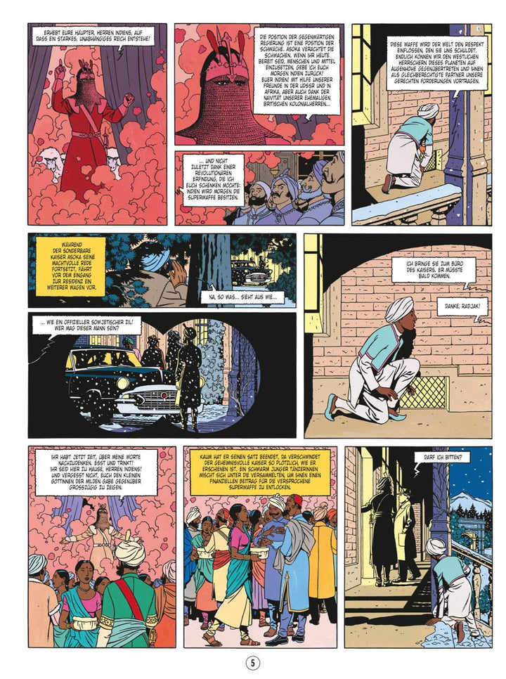 Blake und Mortimer 13: Die Sarkophage des 6. Kontinents, Teil I: Alte Bekann...