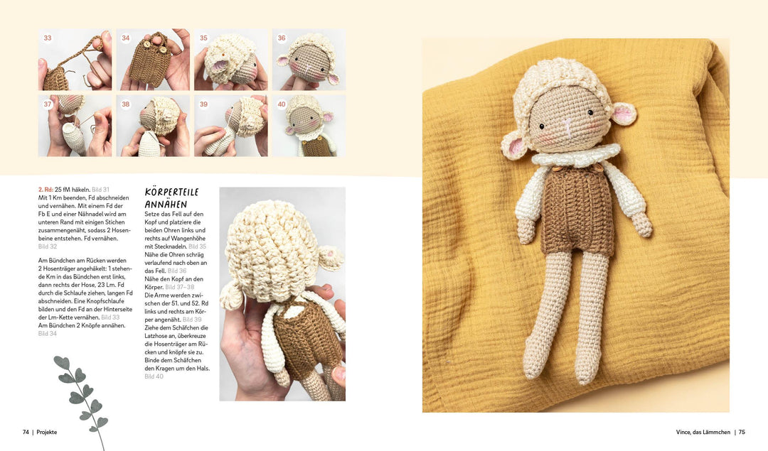 Lulu loves the moon - das Häkelbuch | Ems-Domenig, Elisa