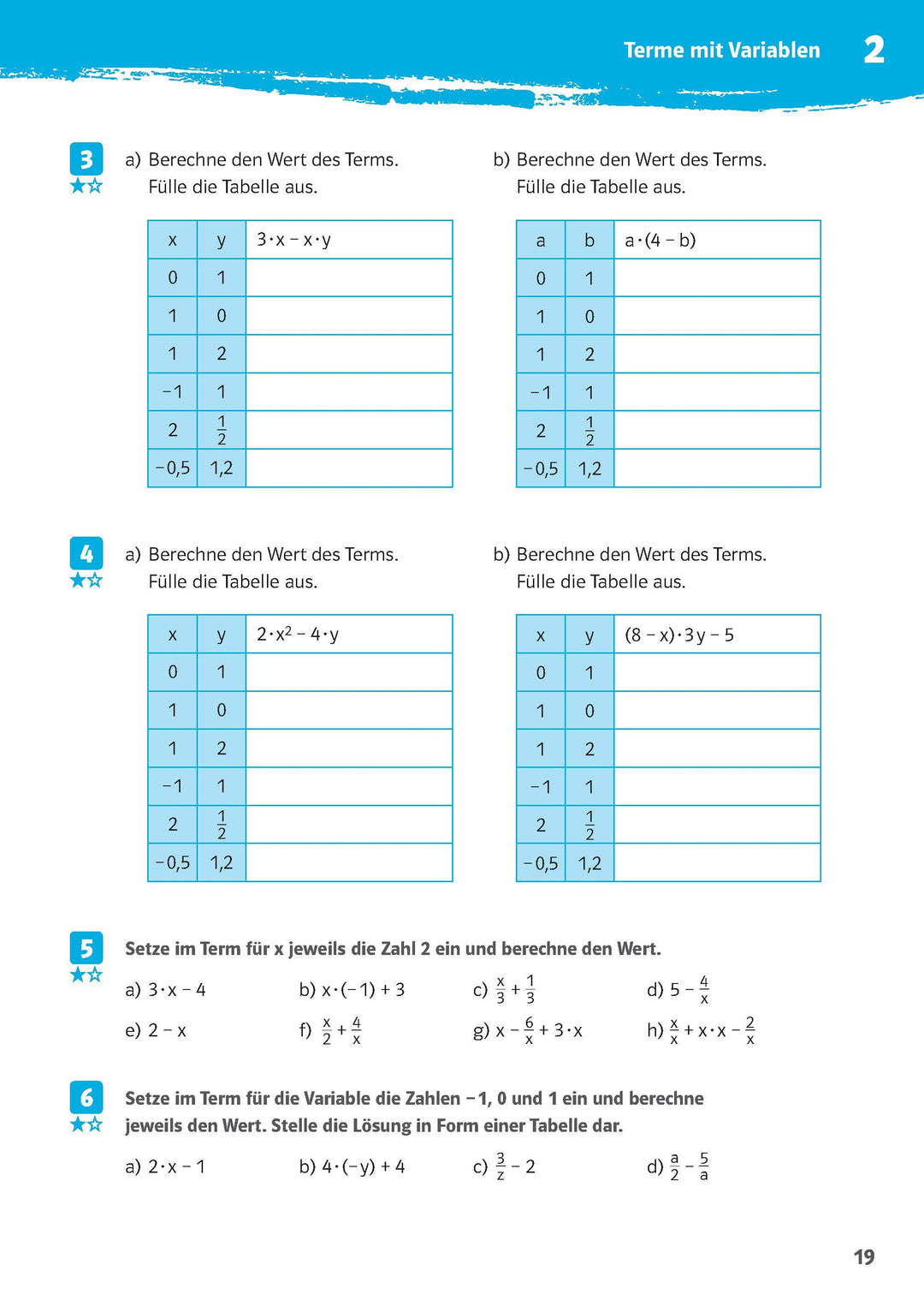 10-Minuten-Training Mathematik Rechnen mit Termen 7./8. Klasse. Kleine Lernp...
