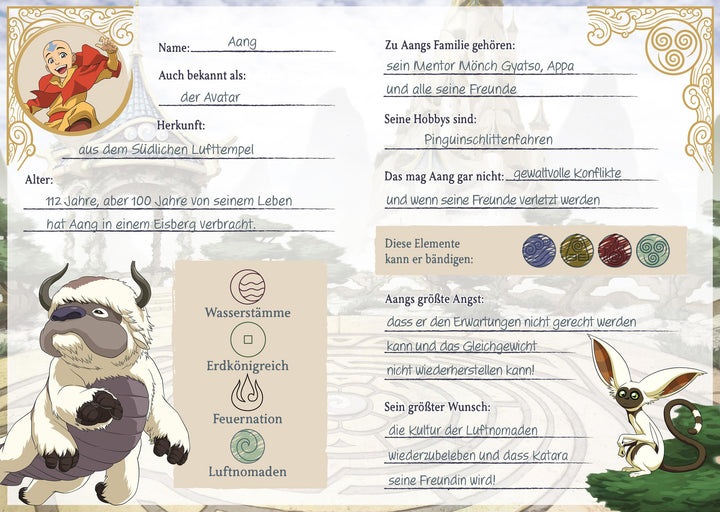 Avatar Der Herr der Elemente: Meine Freunde | Panini