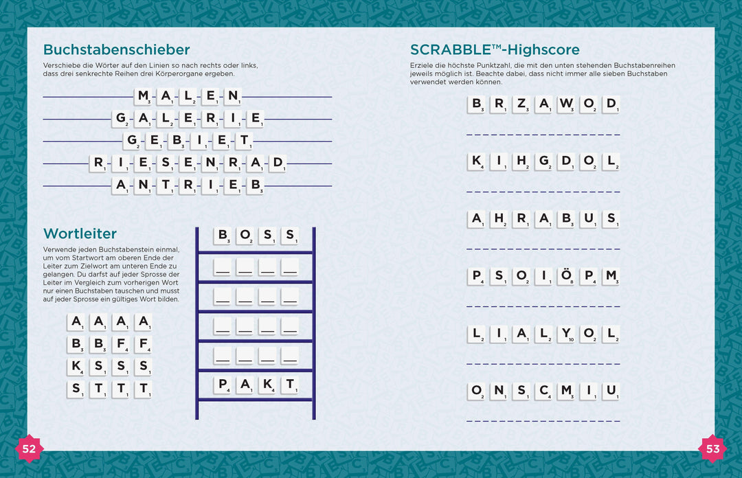 Scrabble(TM)-Rätselbuch | -