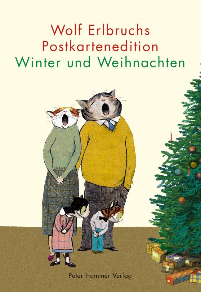 Wolf Erlbruchs Postkartenedition Winter und Weihnachten | -