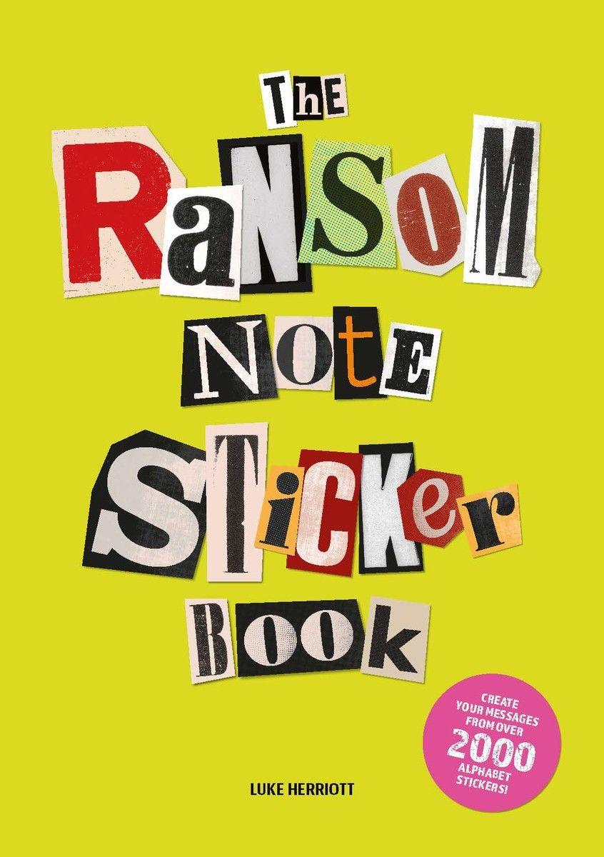 The Ransom Note Sticker Book | Herriott, Luke