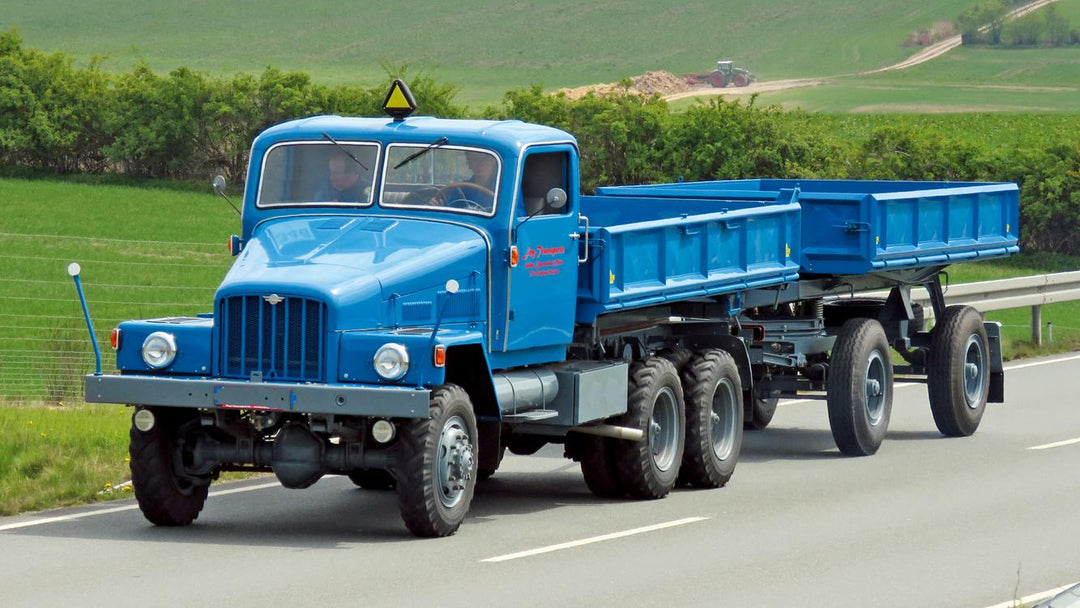 Lastwagen aus Zwickau, Werdau und Ludwigsfelde | Wappler, Günther