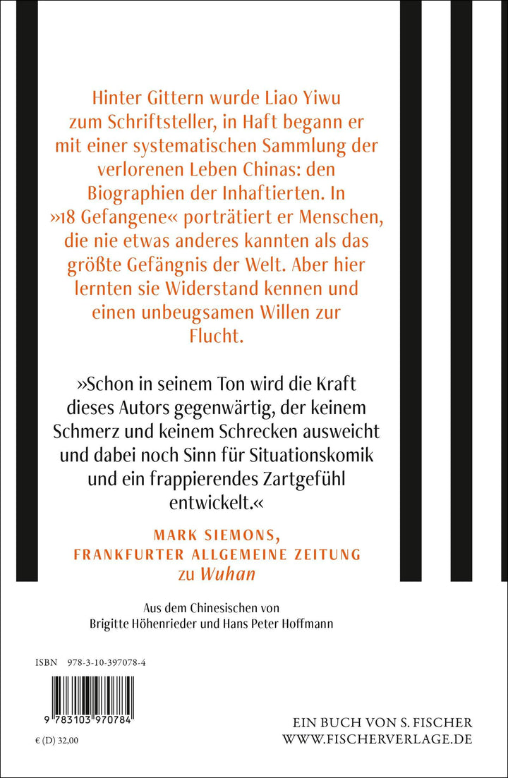 18 Gefangene | Liao, Yiwu