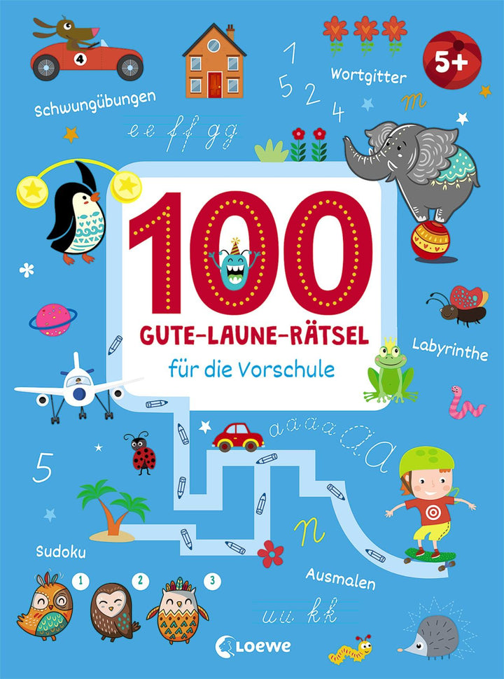 100 Gute-Laune-Rätsel für die Vorschule | -