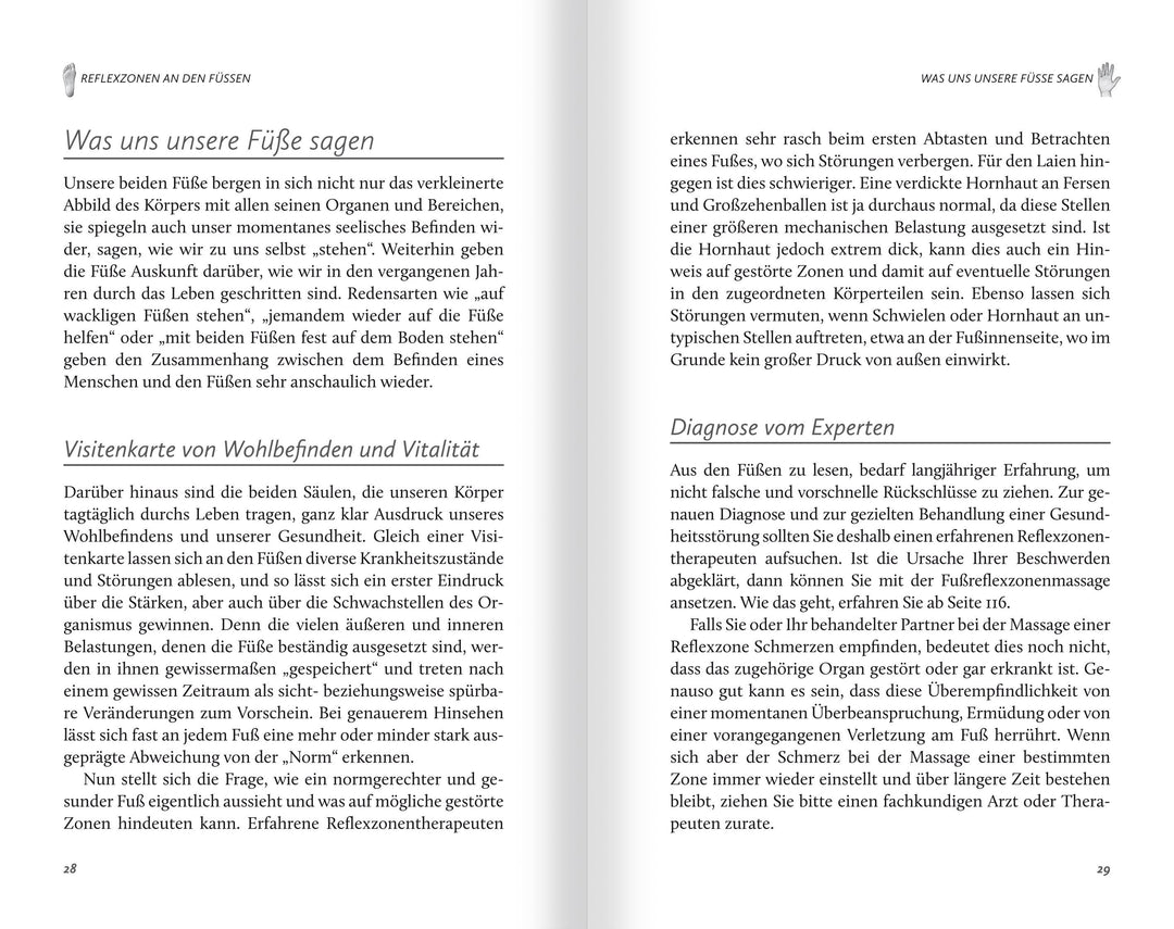 Reflexzonenmassage. Sanfte Selbstheilung von Kopf bis Fuß | Frohn, Birgit