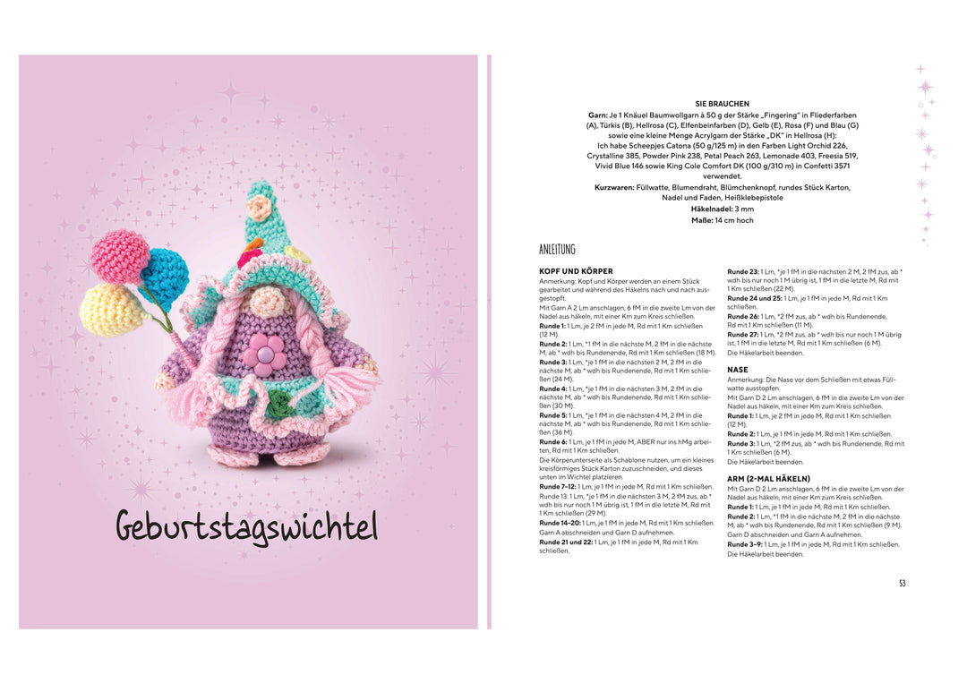 Witzige Wichtel zum Häkeln - 20 megasüße Wichtel für alle Anlässe | Pierce, Val